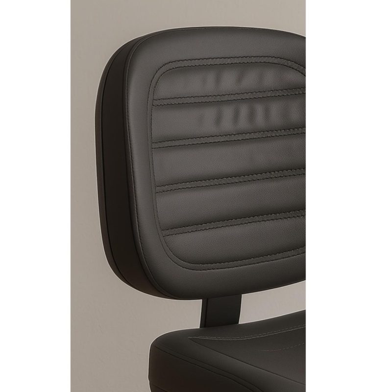 Cadeira Executiva Costurada Base em “S” PRETA – Cor Preta 31014 CADEIRAS RENOVA 6