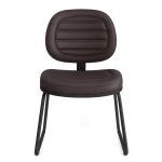 Cadeira Executiva COSTURADA Base Trapézio Cor Preta – 31031 CADEIRAS RENOVA 10