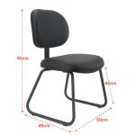 Cadeira Executiva LISA Base Trapézio Cor Preta – 31030 CADEIRAS RENOVA 14
