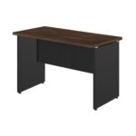 Mesa Escritório PÉ PAINEL – 1,35×0,60m – S/ Gavetas – MARSALA/PRETO – 25420 CADEIRAS RENOVA 7