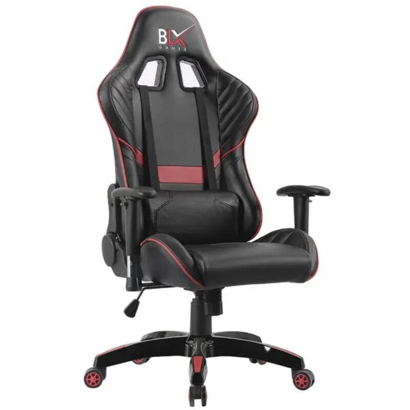 Cadeira Gamer Giratória BLX GAMER 6009G – Vermelho/Preto – 30031 CADEIRAS RENOVA 2