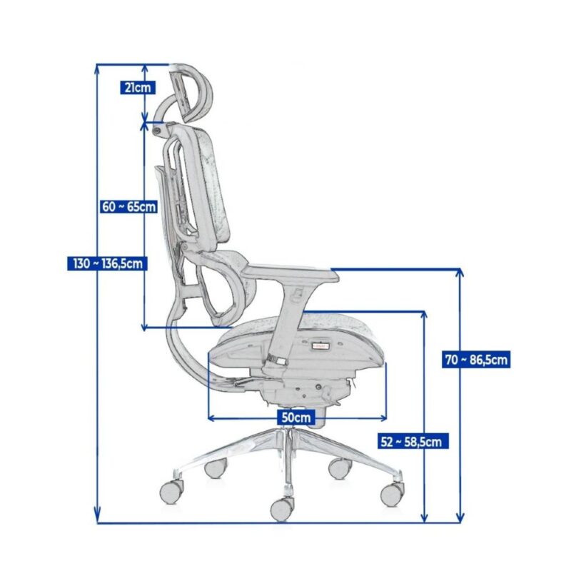 Cadeira Presidente Tela MK – 4011 – COR PRETO 30038 CADEIRAS RENOVA 6