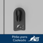 Roupeiro LOCKER de Aço c/ 12 Portas PEQUENAS – 1,90×0,96×0,40m – CZ/CZ – W3 – 11018 CADEIRAS RENOVA 7