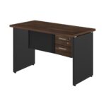 Mesa Escritório 1,50×0,60m – C/ 02 Gavetas MARSALA / PRETO – 23473 CADEIRAS RENOVA 8