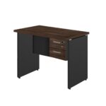 Mesa Escritório 1,20×0,60m – C/ 02 Gavetas MARSALA / PRETO – 23471 CADEIRAS RENOVA 7