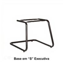 Base em “S” EXECUTIVA preta – PMD – 42209 CADEIRAS RENOVA