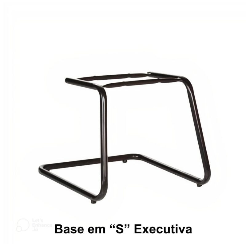 Base em “S” EXECUTIVA preta – PMD – 42209 CADEIRAS RENOVA 2