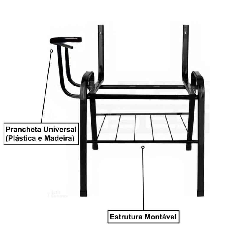 Base UNIVERSITÁRIA modelo UNIVERSAL – PMD – 99911 CADEIRAS RENOVA 3