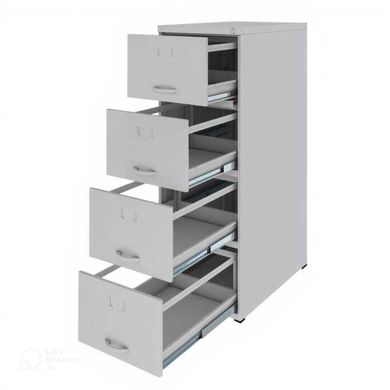 Arquivo de Aço 04 Gav. – CHAPA #22 – C/ TRILHO TELESC – (70cm) – 1,35×0,50×0,70m – CZ/CZ – NOBRE – 15112 CADEIRAS RENOVA 3