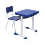 Kit Escolar Individual AZUL – (Mesa e Cadeira) – JUVENIL 06 a 09 Anos 40999 CADEIRAS RENOVA 8