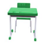 Kit Escolar Individual VERDE – (Mesa e Cadeira) – JUVENIL 06 a 09 Anos COR VERDE – 41084 CADEIRAS RENOVA 10