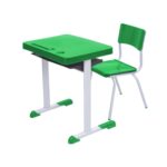 Kit Escolar Individual VERDE Mesa e Cadeira INFANTIL 03 a 06 Anos COR VERDE – 41088 CADEIRAS RENOVA 7