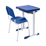 Kit Escolar Individual AZUL – (Mesa e Cadeira) – ADULTO – – COR AZUL – 40081 CADEIRAS RENOVA 9