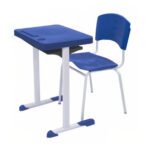 Kit Escolar Individual AZUL – (Mesa e Cadeira) – ADULTO – – COR AZUL – 40081 CADEIRAS RENOVA 7