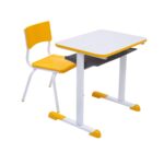 Kit Escolar Individual AMARELO – (Mesa e Cadeira) – INFANTIL – MDF – COR AMARELO – 40088 CADEIRAS RENOVA 6