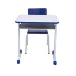 Kit Escolar Individual AZUL – (Mesa e Cadeira) – INFANTIL – MADEIRA – COR AZUL – 40085 CADEIRAS RENOVA 8