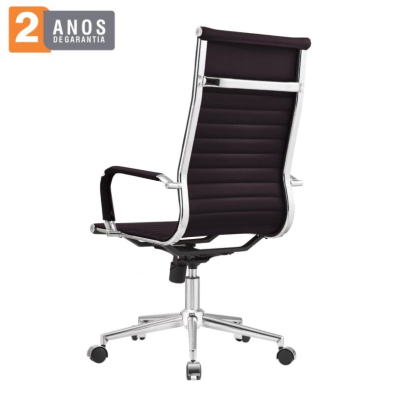 Cadeira Presidente Charles Eames Esteirinha – MARROM CAFÉ 32895 CADEIRAS RENOVA 5