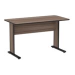 Mesa Escritório 1,20×0,60m s/ gavetas – Cor Walnut 44095 CADEIRAS RENOVA 6