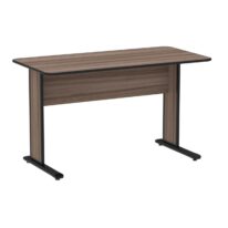 Mesa Escritório 1,20×0,60m s/ gavetas – Cor Walnut 44095 CADEIRAS RENOVA