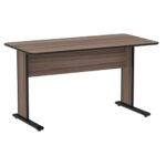 Mesa Escritório 1,50×0,60m s/ gavetas – Cor Walnut 44097 CADEIRAS RENOVA 6