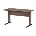 Mesa Escritório 1,20×0,60m s/ gavetas – Cor Walnut 44095 CADEIRAS RENOVA 9