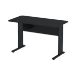 Mesa Escritório 1,20×0,60m s/ Gavetas – Cor Preto 44089 CADEIRAS RENOVA 9