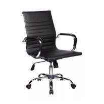 Cadeira DIRETOR Charles Eames Esteirinha – PRETO – PMD – 32887 CADEIRAS RENOVA