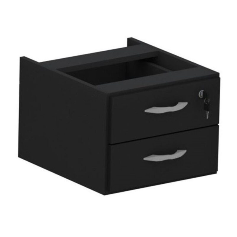 Mesa Escritório 1,50×0,60m c/ Gavetas – Cor Preto – 44093 CADEIRAS RENOVA 6