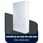 Armário de Aço PA 120 #26 – 1,98×1,20×0,40m – SA – 13121 CADEIRAS RENOVA 5