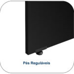 Mesa Escritório PÉ PAINEL – 1,35×0,60m – C/ Gavetas – MARSALA/PRETO – 25421 CADEIRAS RENOVA 9