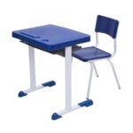 Kit Escolar Individual AZUL – (Mesa e Cadeira) – JUVENIL 06 a 09 Anos 40999 CADEIRAS RENOVA 7