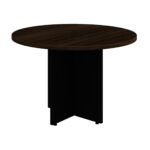 Mesa de Reunião Redonda -1,10×1,10×0,73m – MARSALA / PRETO – 51011 CADEIRAS RENOVA 6