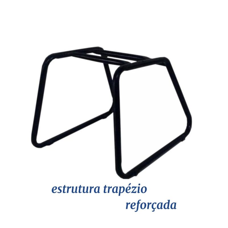 Cadeira Executiva LISA Base Trapézio Cor Preta – 31030 CADEIRAS RENOVA 6