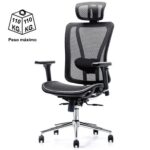 Poltrona Presidente TELA MK – 4000 – Cor Preta PMD – 30013 CADEIRAS RENOVA 9