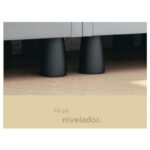 Armário Roupeiro de Aço com 02 PORTAS GRANDES – 1,93×0,34×0,40m – CZ/CZ – PANDIN – 10001 CADEIRAS RENOVA 16