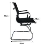 Cadeira Interlocutor Esteirinha CHARLES EAMES OR-3301 – Cor Preta 30401 CADEIRAS RENOVA 8