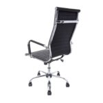 Cadeira Presidente Charles Eames Esteirinha – COR PRETA – 32997 CADEIRAS RENOVA 9