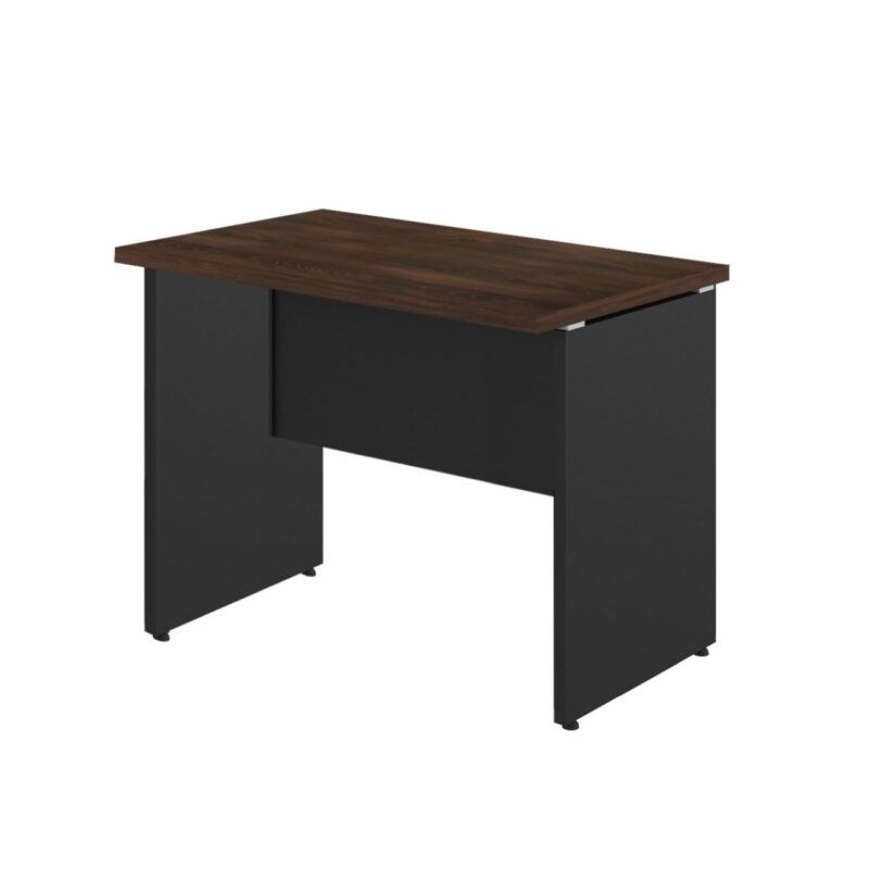 Mesa Escritório 1,20×0,60m – S/ Gavetas MARSALA / PRETO – 23470 CADEIRAS RENOVA 2