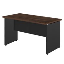 Mesa Escritório 1,70×0,60m – S/ Gavetas MARSALA / PRETO – 23474 CADEIRAS RENOVA