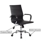 Cadeira DIRETOR Charles Eames Esteirinha – PRETO – PMD – 32887 CADEIRAS RENOVA 9