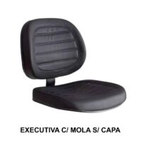 A/E Executiva COSTURADO c/ MOLA s/ CAPA- Corino Preto – PMD – 42118 CADEIRAS RENOVA