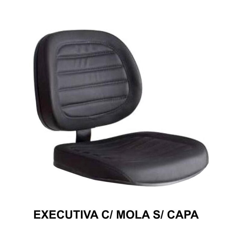 A/E Executiva COSTURADO c/ MOLA s/ CAPA- Corino Preto – PMD – 42118 CADEIRAS RENOVA 2