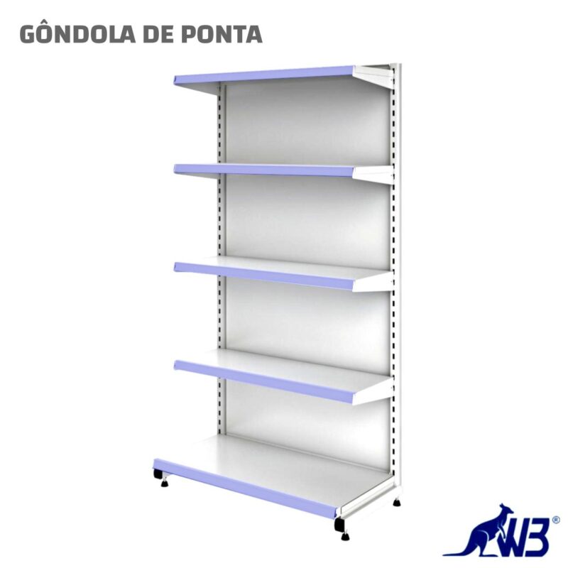 Ponta de Gôndola 1,62×0,90m 15009 CADEIRAS RENOVA 2