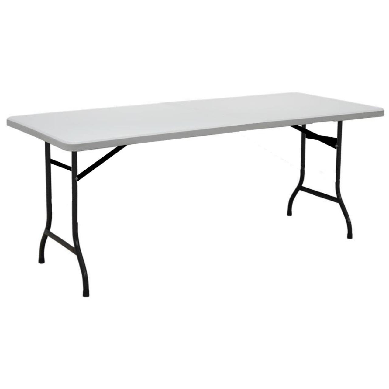 Mesa Refeitório FIT – 1,80X0,45X0,75m – TAMPO PP BRANCO – 50075 CADEIRAS RENOVA