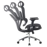 Cadeira de Escritório Presidente Tela ÉVORA – Cor Preto – 30065 CADEIRAS RENOVA 15