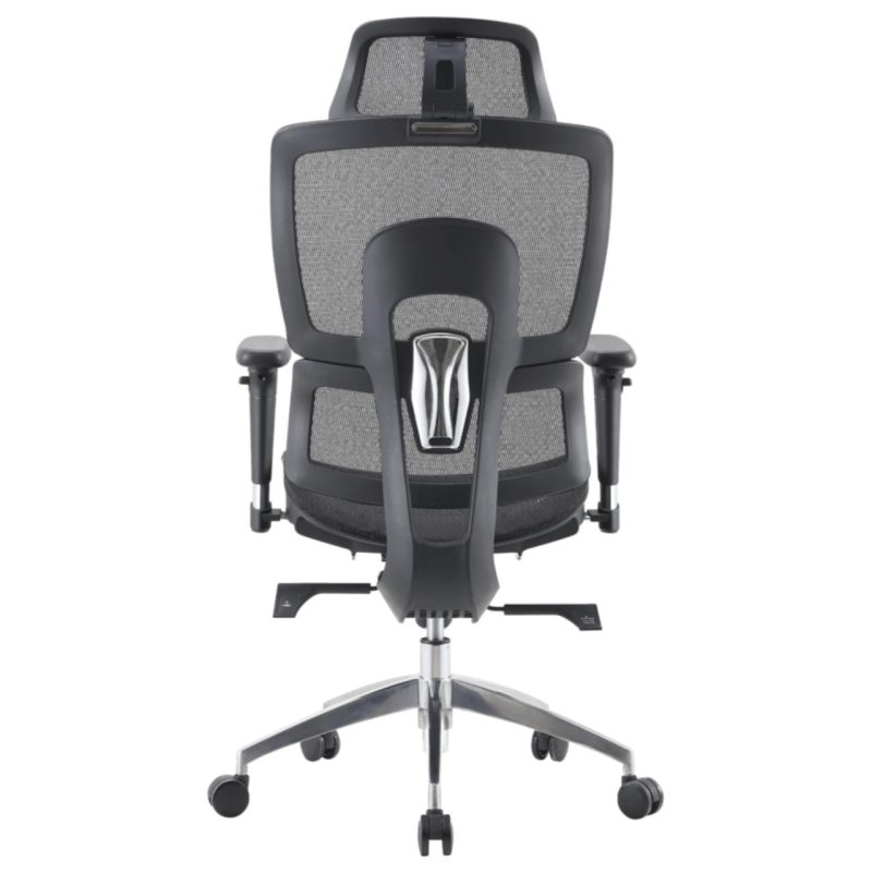 Cadeira de Escritório Presidente Tela ÉVORA – Cor Preto – 30065 CADEIRAS RENOVA 7