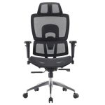 Cadeira de Escritório Presidente Tela ÉVORA – Cor Preto – 30065 CADEIRAS RENOVA 11