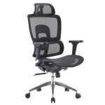 Cadeira de Escritório Presidente Tela ÉVORA – Cor Preto – 30065 CADEIRAS RENOVA 9