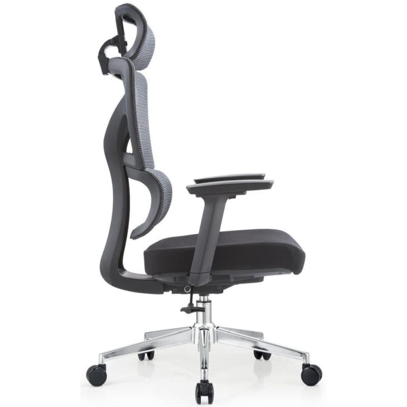 Cadeira de Escritório Presidente Tela TITAN – Cor Preto – 30067 CADEIRAS RENOVA 3