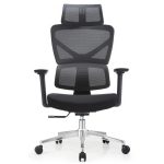 Cadeira de Escritório Presidente Tela TITAN – Cor Preto – 30067 CADEIRAS RENOVA 14
